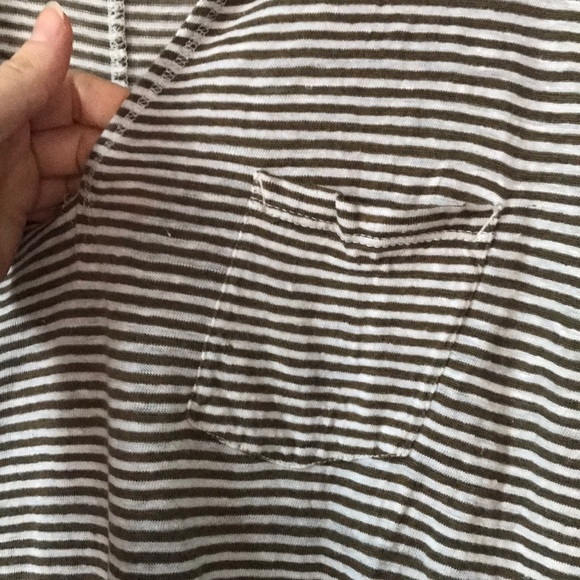 Madewell linen telegraph tee - Picture 3 of 5